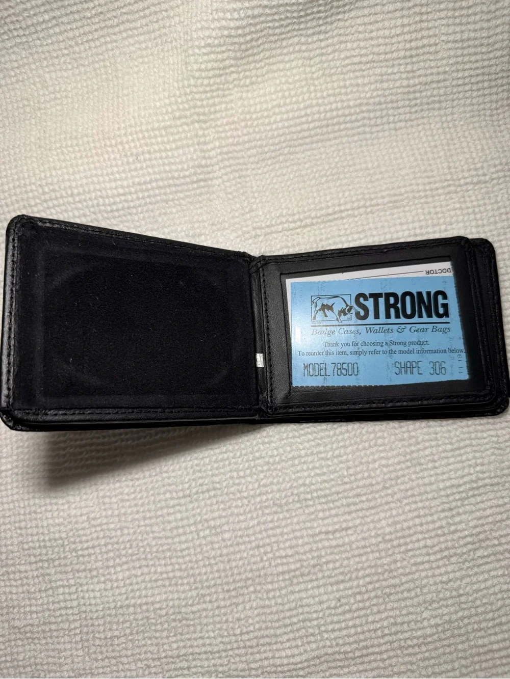 Strong Leather Co classic black